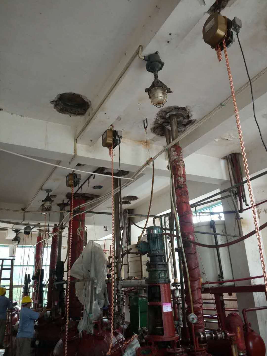 防爆环链电动葫芦在化工厂使用